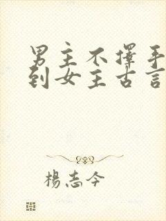 男主不择手段得到女主古言