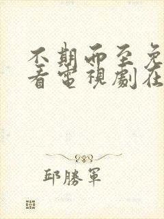 不期而至免费观看电视剧在线观看