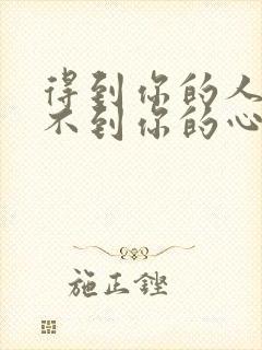 得到你的人却得不到你的心是什么歌