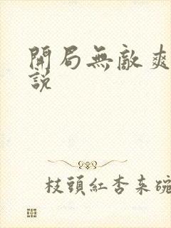 开局无敌爽文小说