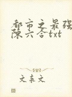 都市之最强狂兵陈六合txt
