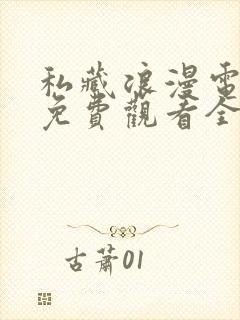 私藏浪漫电视剧免费观看全集播放