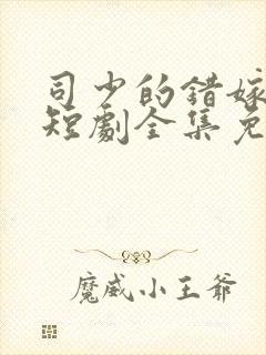 司少的错嫁新娘短剧全集免费观看