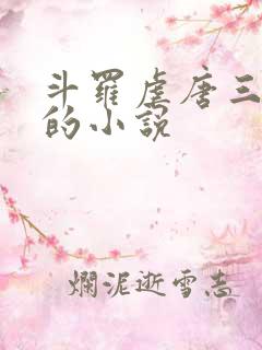 斗罗虐唐三大师的小说