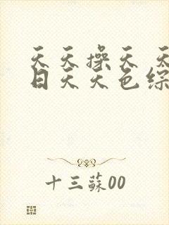 天天操天 天 日天天色综合