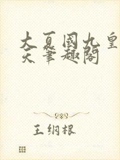 大夏国九皇子夏天笔趣阁