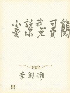 小说我可能不会爱你免费阅读