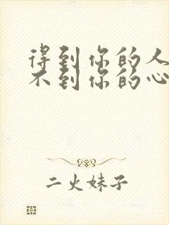 得到你的人却得不到你的心 欢子