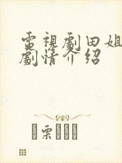 电视剧田姐辣妹剧情介绍