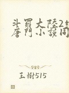 斗罗大陆2绝世唐门小说同人