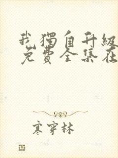 我独自升级漫画免费全集在线观看