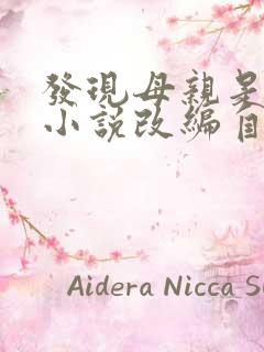 发现母亲是小姐小说改编自哪部小说