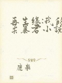 再生缘:我的温柔暴君小说免费阅读