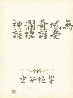 神澜奇域无双珠谁攻谁受