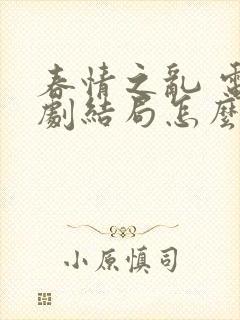 春情之乱 电视剧结局怎么样