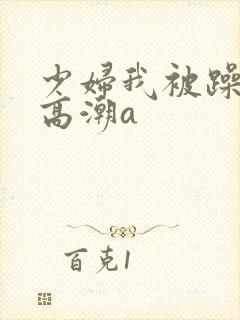 少妇我被躁爽到高潮a