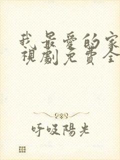 我最爱的家人电视剧免费全集