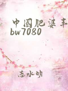 中国肥婆丰满bbw7080