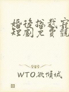 婚后总裁宠上天短剧免费观看