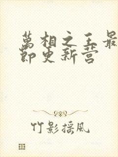 万相之王最新章节更新营