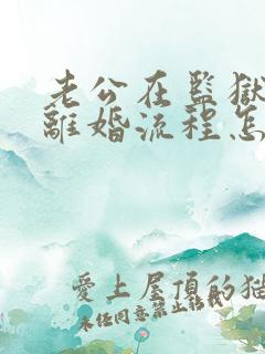 老公在监狱起诉离婚流程怎么走