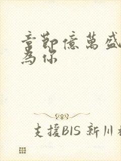 章节亿万盛宠只为你