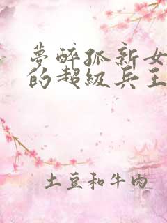 梦醉孤新女总裁的超级兵王