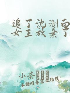 追了沈洲白十年女主放弃了