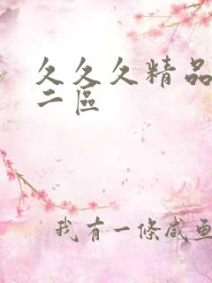 久久久精品人妻二区