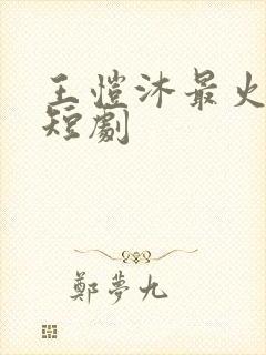 王恺沐最火5部短剧