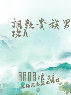 调教贵族男校总攻h