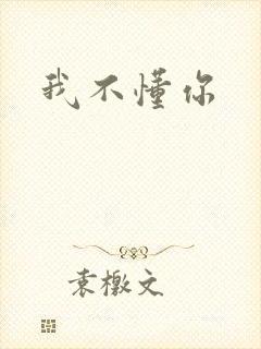 我不懂你