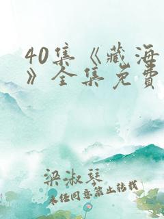 40集《藏海传》全集免费播放