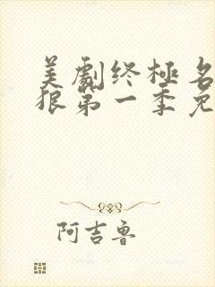 美剧终极名单黑狼第一季免费观看