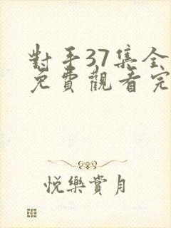 对手37集全集免费观看完整版高清