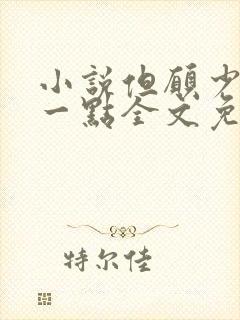 小说但愿少爱你一点全文免费阅读