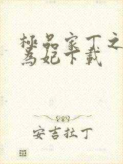 极品家丁之册母为妃下载