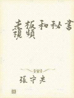 老板和秘书激情视频