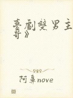 台剧双男主《大哥》