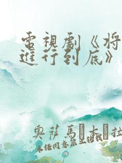 电视剧《将婚姻进行到底》免费观看