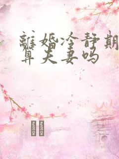 离婚冷静期内还算夫妻吗