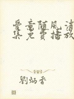 爱意随风消逝全集免费播放