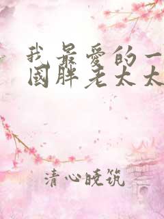 我最爱的一个中国胖老太太