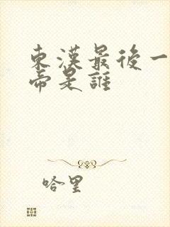 东汉最后一个皇帝是谁