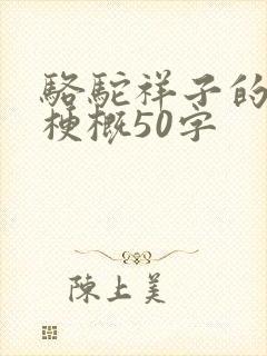 骆驼祥子的故事梗概50字