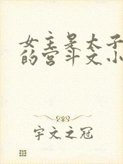 女主是太子妾室的宫斗文小说