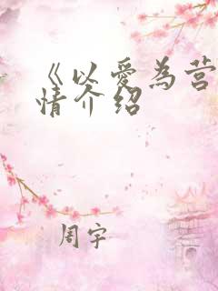 《以爱为营》剧情介绍