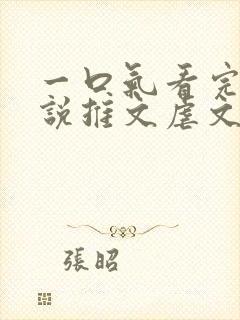 一口气看完的小说推文虐文