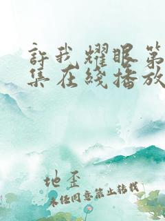 许我耀眼第17集在线播放