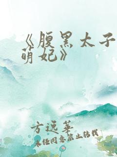 《腹黑太子天降萌妃》